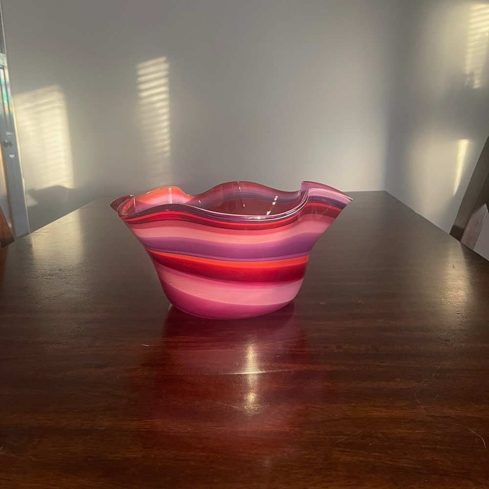 Michael Anchin Glass Co Bowl